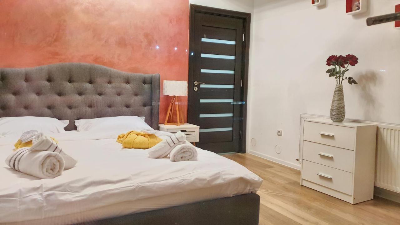Cozy Penthouse In A New Business Building In City Center. Free Private Parking Apartment Cluj-Napoca Exterior photo